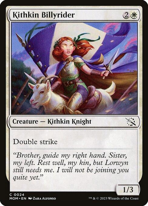 [Foil] MOM 024 Kithkin Billyrider C