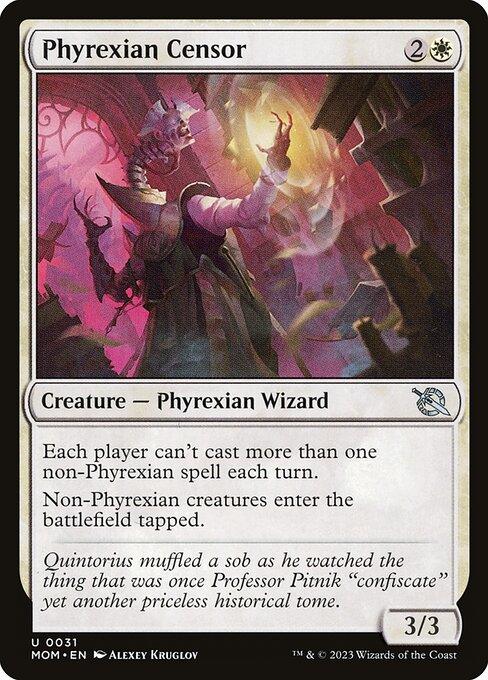 MOM 031 Phyrexian Censor U