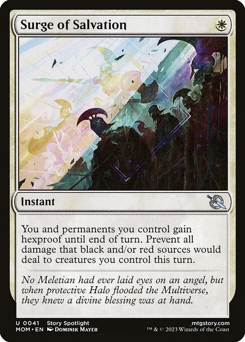 [Foil] MOM 041 Surge of Salvation U