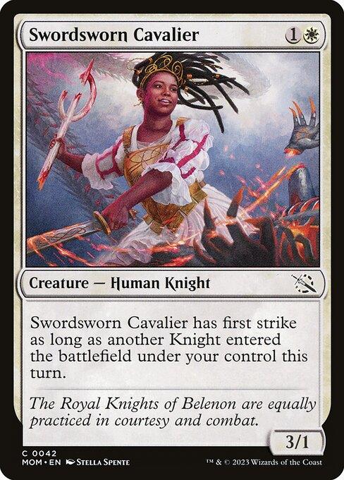 [Foil] MOM 042 Swordsworn Cavalier C