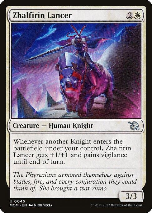 [Foil] MOM 045 Zhalfirin Lancer U