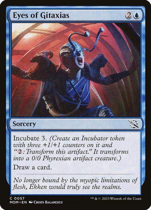 [Foil] MOM 057 Eyes of Gitaxias C