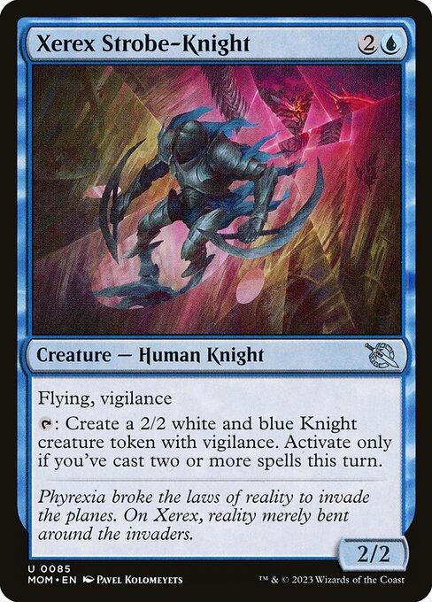 [Foil] MOM 085 Xerex Strobe-Knight U