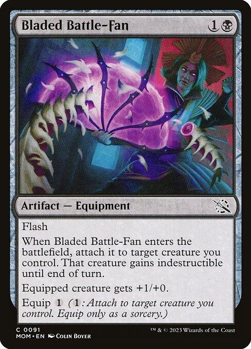 MOM 091 Bladed Battle-Fan C