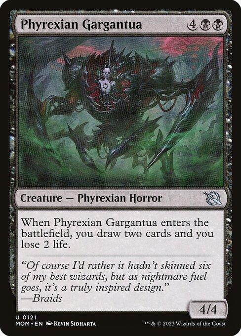 MOM 121 Phyrexian Gargantua U