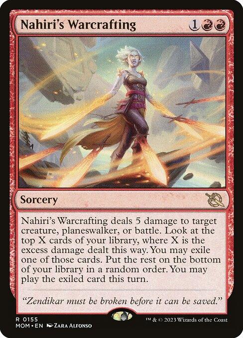 [Foil] MOM 155 Nahiri's Warcrafting R