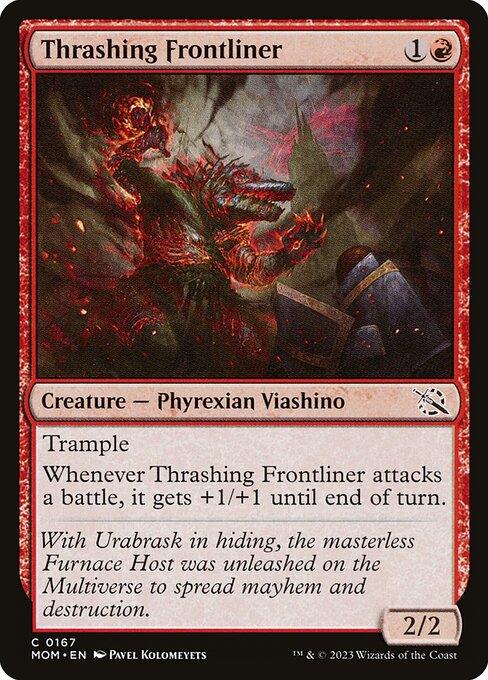 [Foil] MOM 167 Thrashing Frontliner C