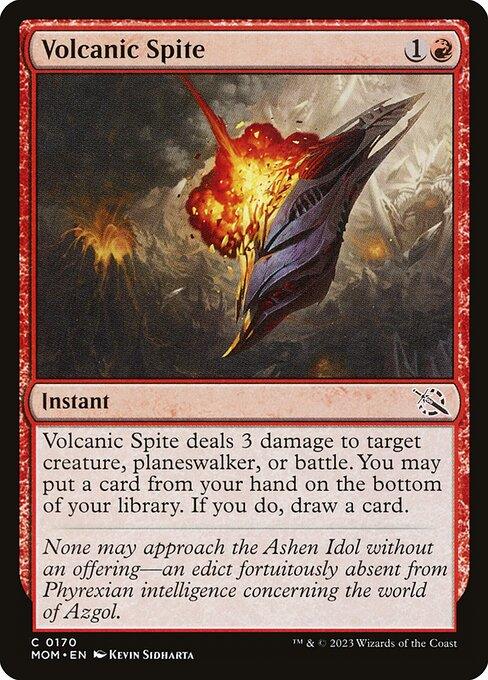 [Foil] MOM 170 Volcanic Spite C