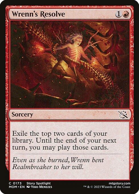 [Foil] MOM 173 Wrenn's Resolve C