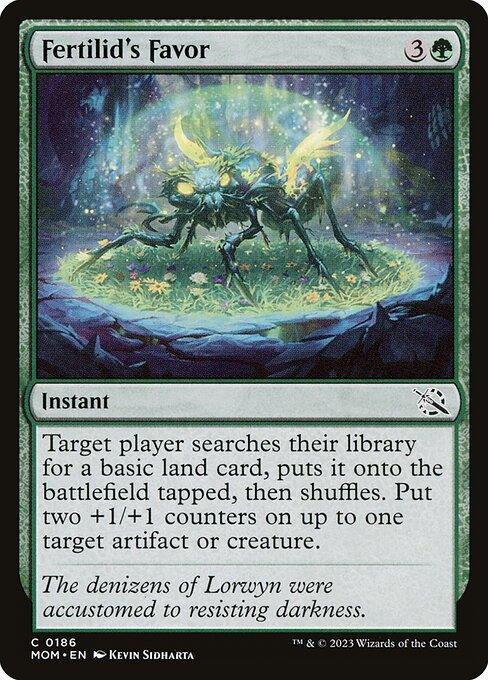 [Foil] MOM 186 Fertilid's Favor C