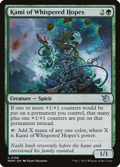 [Foil] MOM 196 Kami of Whispered Hopes U
