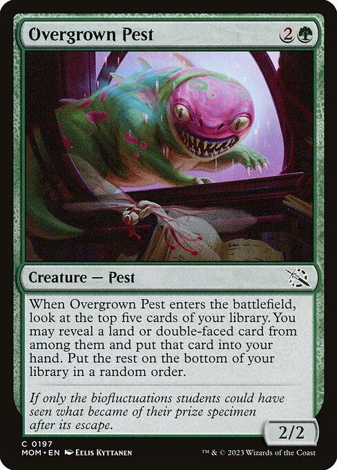 [Foil] MOM 197 Overgrown Pest C