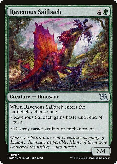 MOM 202 Ravenous Sailback U
