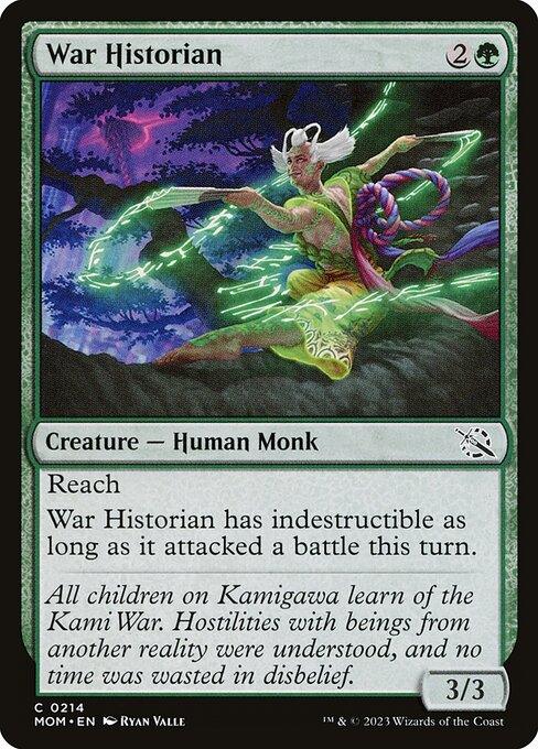 [Foil] MOM 214 War Historian C