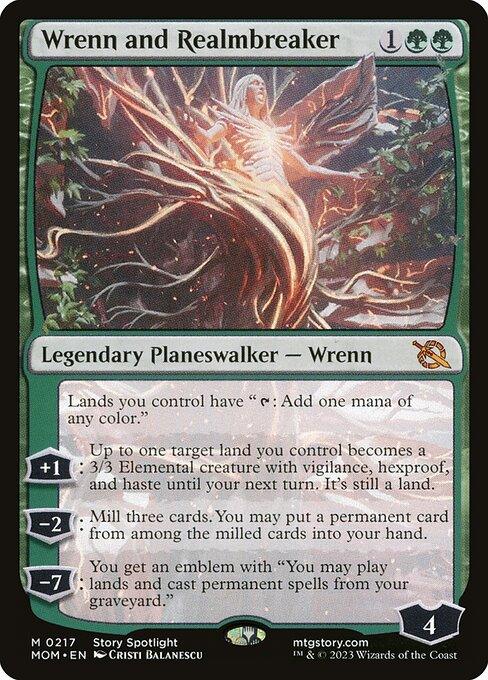 [Foil] MOM 217 Wrenn and Realmbreaker M