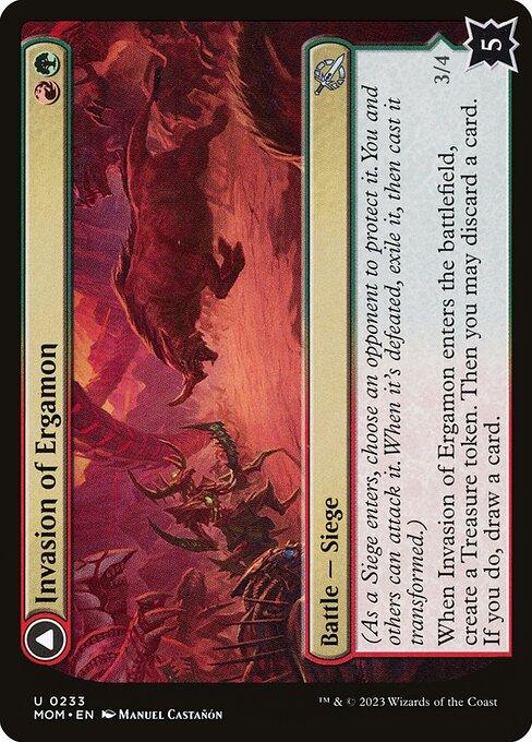 [Foil] MOM 233 Invasion of Ergamon U