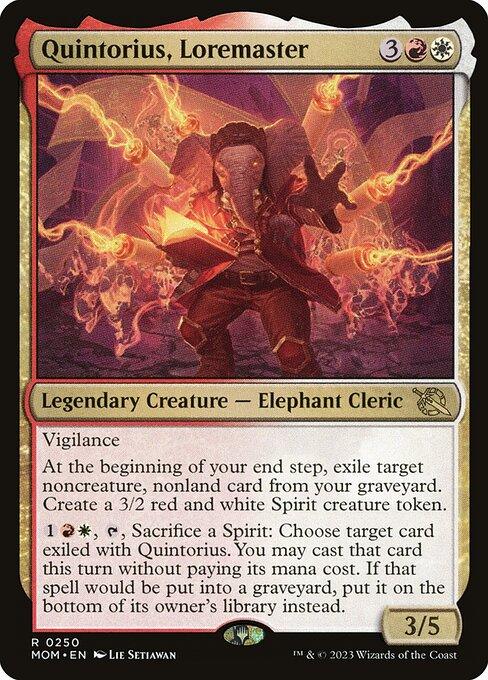 MOM 250 Quintorius, Loremaster R