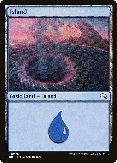 [Foil] MOM 278 Island (0278) L