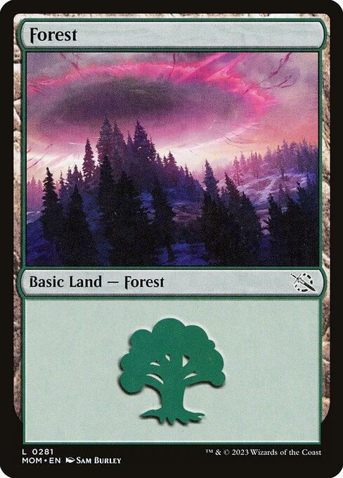 [Foil] MOM 281 Forest (0281) L