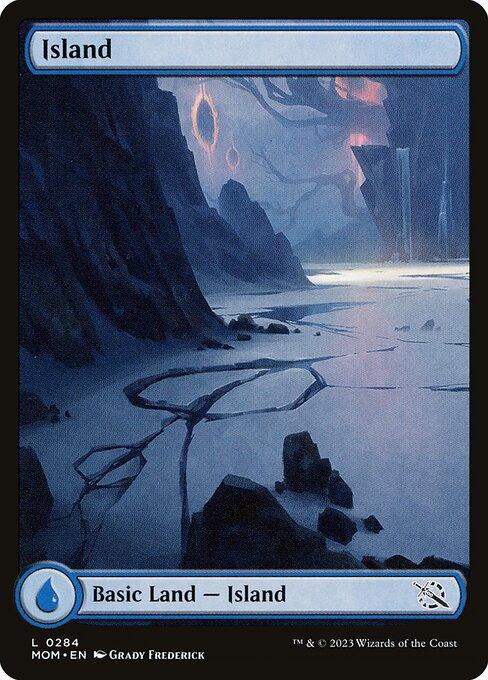 [Foil] MOM 284 Island (0284) L