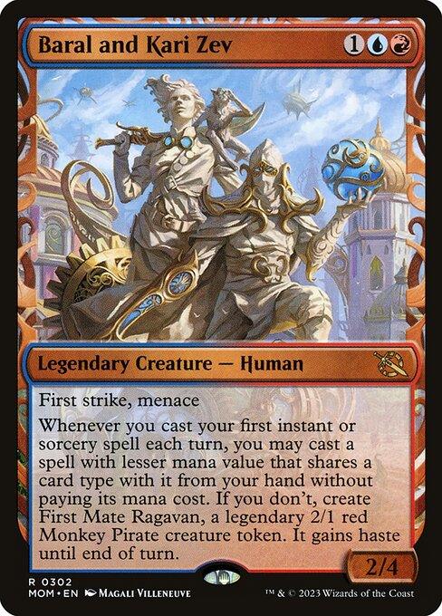 [Foil] MOM 302 Baral and Kari Zev (0302 - Showcase) R