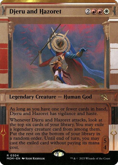 [Foil] MOM 304 Djeru and Hazoret (0304 - Showcase) R