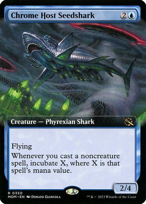MOM 350 Chrome Host Seedshark (0350 - Extended Art) R