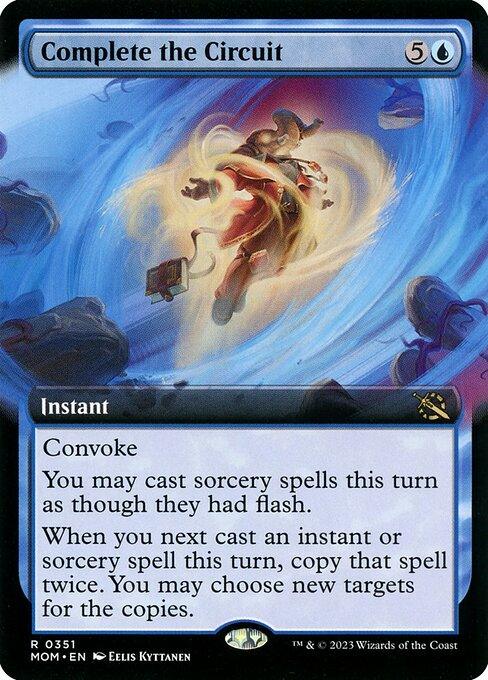 [Foil] MOM 351 Complete the Circuit (0351 - Extended Art) R