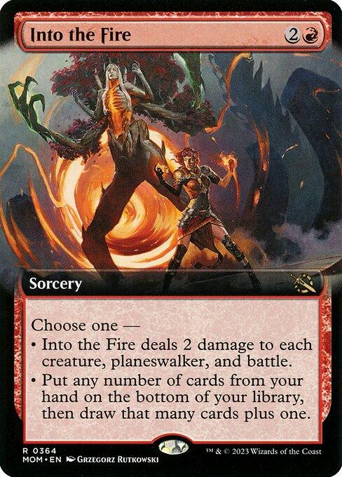 MOM 364 Into the Fire (0364 - Extended Art) R