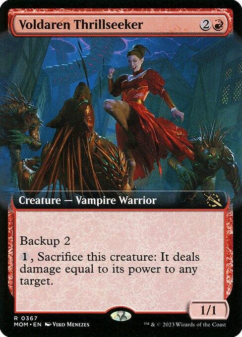 MOM 367 Voldaren Thrillseeker (0367 - Extended Art) R