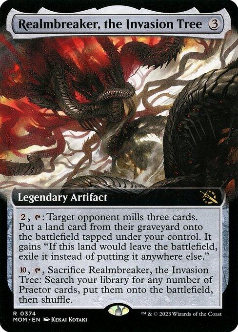MOM 374 Realmbreaker, the Invasion Tree (0374 - Extended Art) R