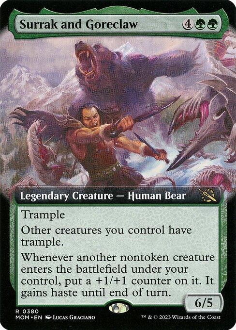 MOM 380 Surrak and Goreclaw (0380 - Extended Art) R