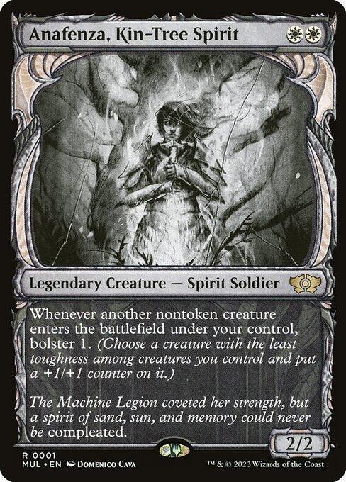 [Foil] MUL 001 Anafenza, Kin-Tree Spirit R