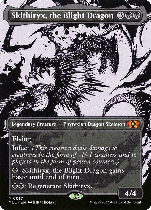 MUL 017 Skithiryx, the Blight Dragon M