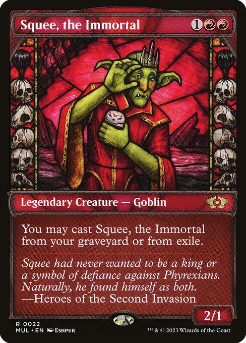 [Foil] MUL 022 Squee, the Immortal R
