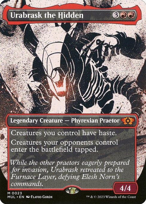 [Foil] MUL 023 Urabrask the Hidden M