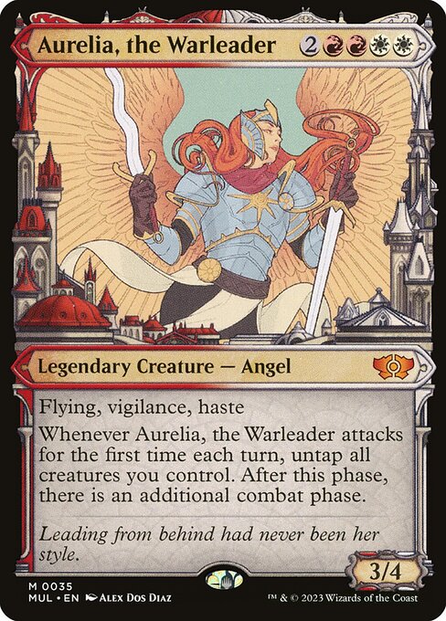 MUL 035 Aurelia, the Warleader M