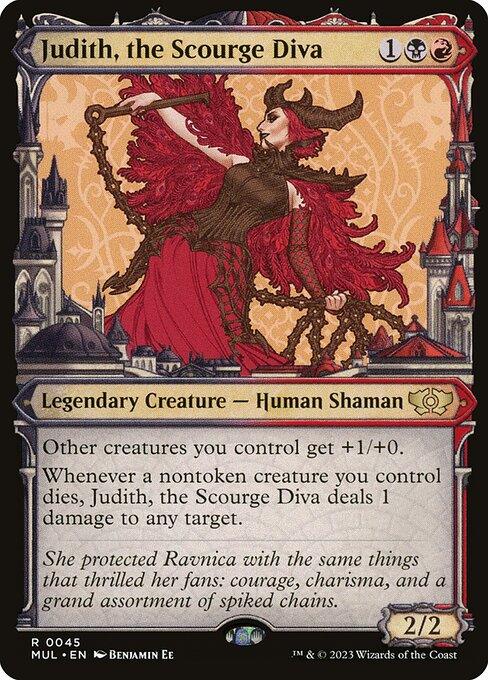 [Foil] MUL 045 Judith, the Scourge Diva R
