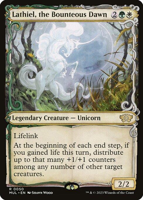 [Foil] MUL 050 Lathiel, the Bounteous Dawn R