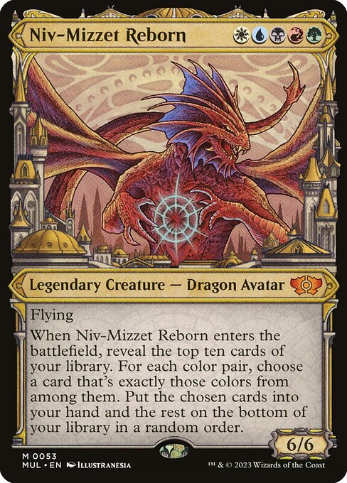 MUL 053 Niv-Mizzet Reborn M