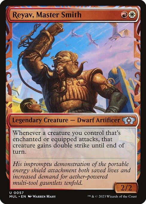 [Foil] MUL 057 Reyav, Master Smith U