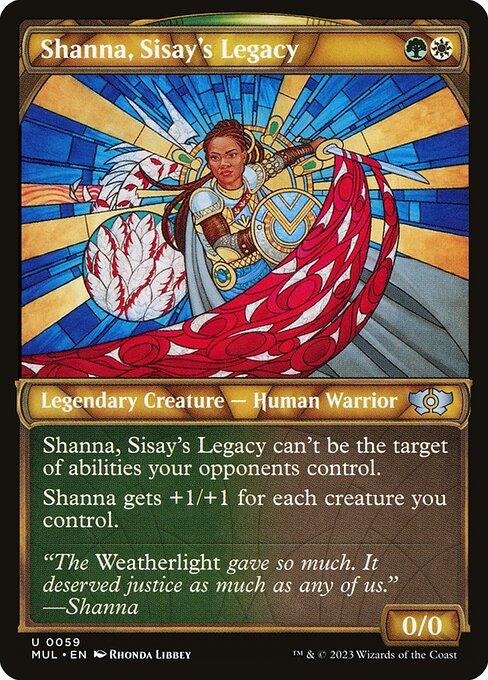 [Foil] MUL 059 Shanna, Sisay's Legacy U