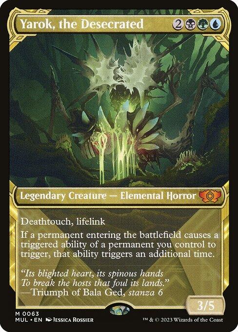[Foil] MUL 063 Yarok, the Desecrated M
