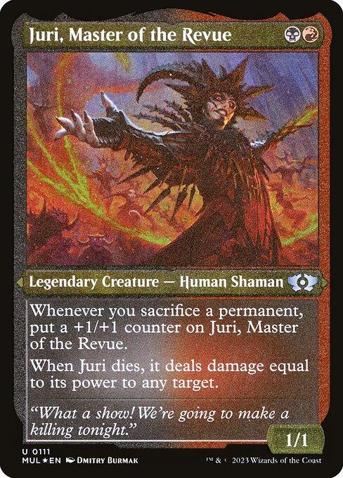 [Foil Etched] MUL 111 Juri, Master of the Revue (0111 - Foil Etched) U