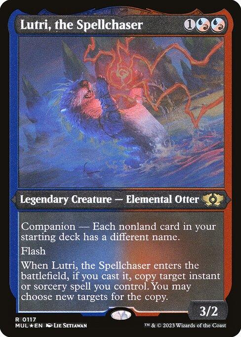 [Foil Etched] MUL 117 Lutri, the Spellchaser (0117 - Foil Etched) R