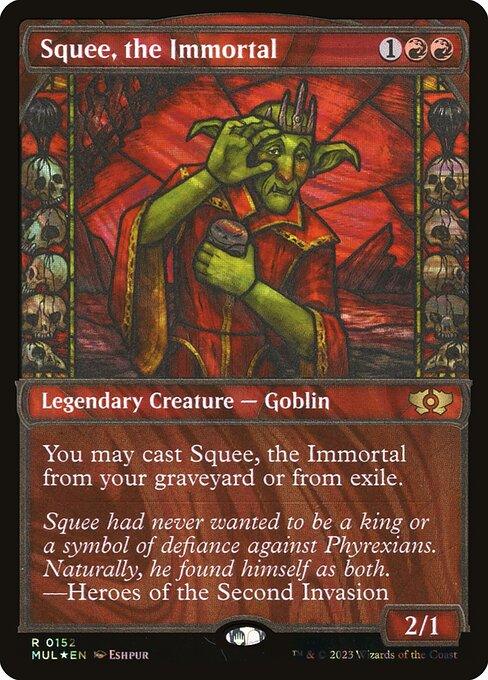 [Foil] MUL 152 Squee, the Immortal (0152 - Halo Foil) R