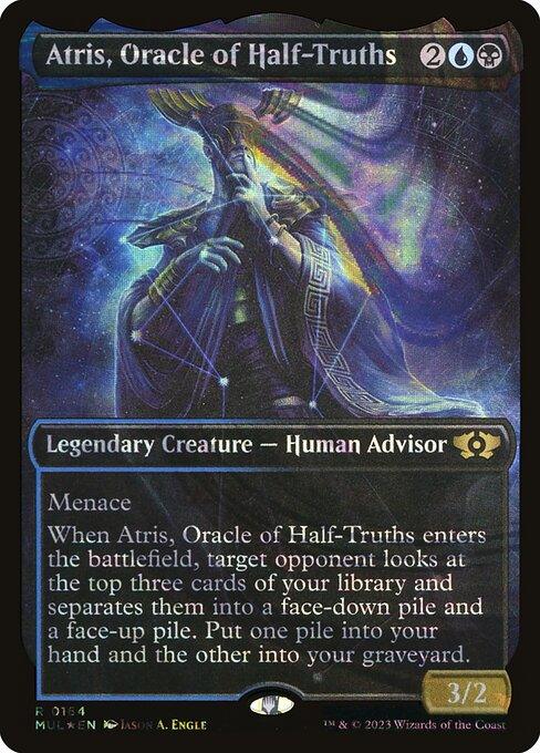 [Foil] MUL 164 Atris, Oracle of Half-Truths (0164 - Halo Foil) R