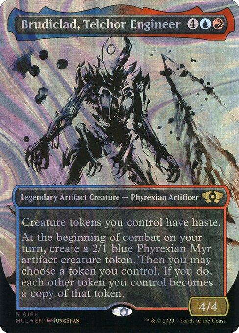 [Foil] MUL 166 Brudiclad, Telchor Engineer (0166 - Halo Foil) R