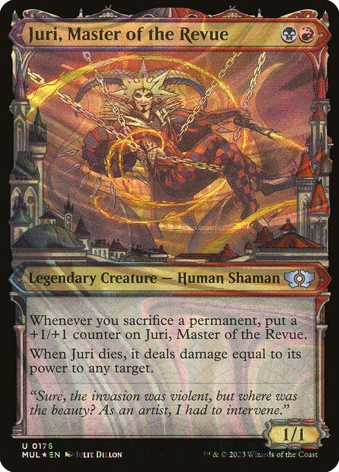 [Foil] MUL 176 Juri, Master of the Revue (0176 - Halo Foil) U
