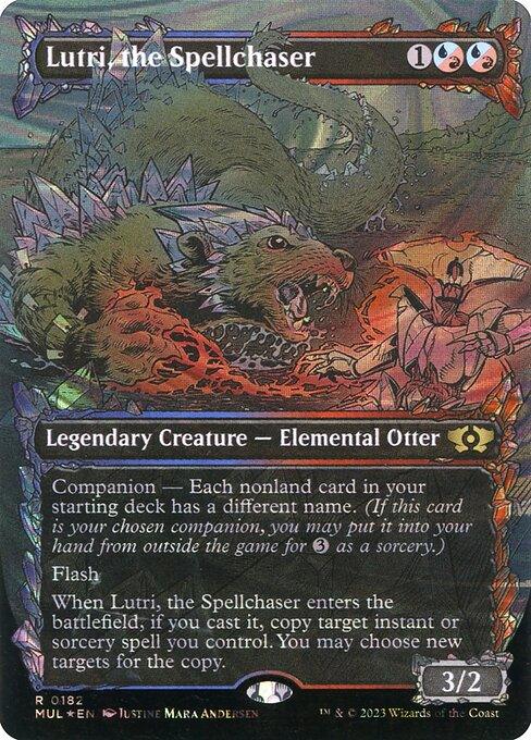 [Foil] MUL 182 Lutri, the Spellchaser (0182 - Halo Foil) R